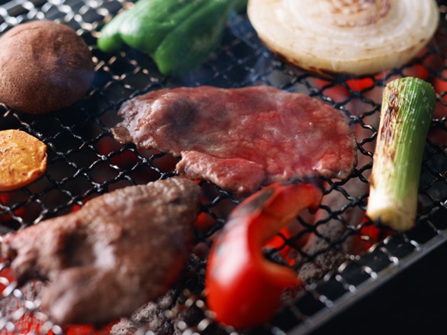 【LHC】かずさ和牛網焼き肉(A4・サーロイン) 450g(3人前) 【品番KYS-45】