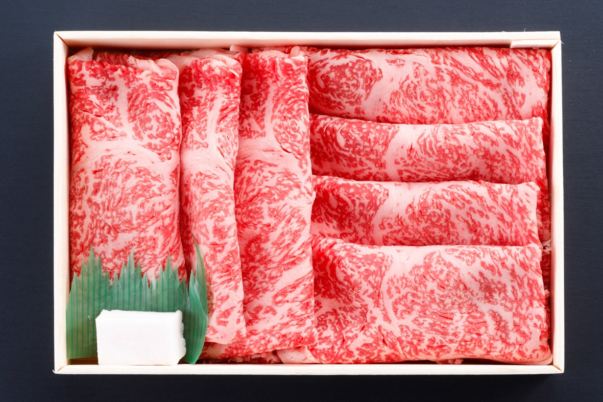 かずさ和牛　すき焼き肉　A4ランク　リブロース　4人前（530ｇ）