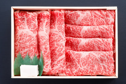 かずさ和牛　すき焼き肉　A4ランク　リブロース　4人前（530ｇ）