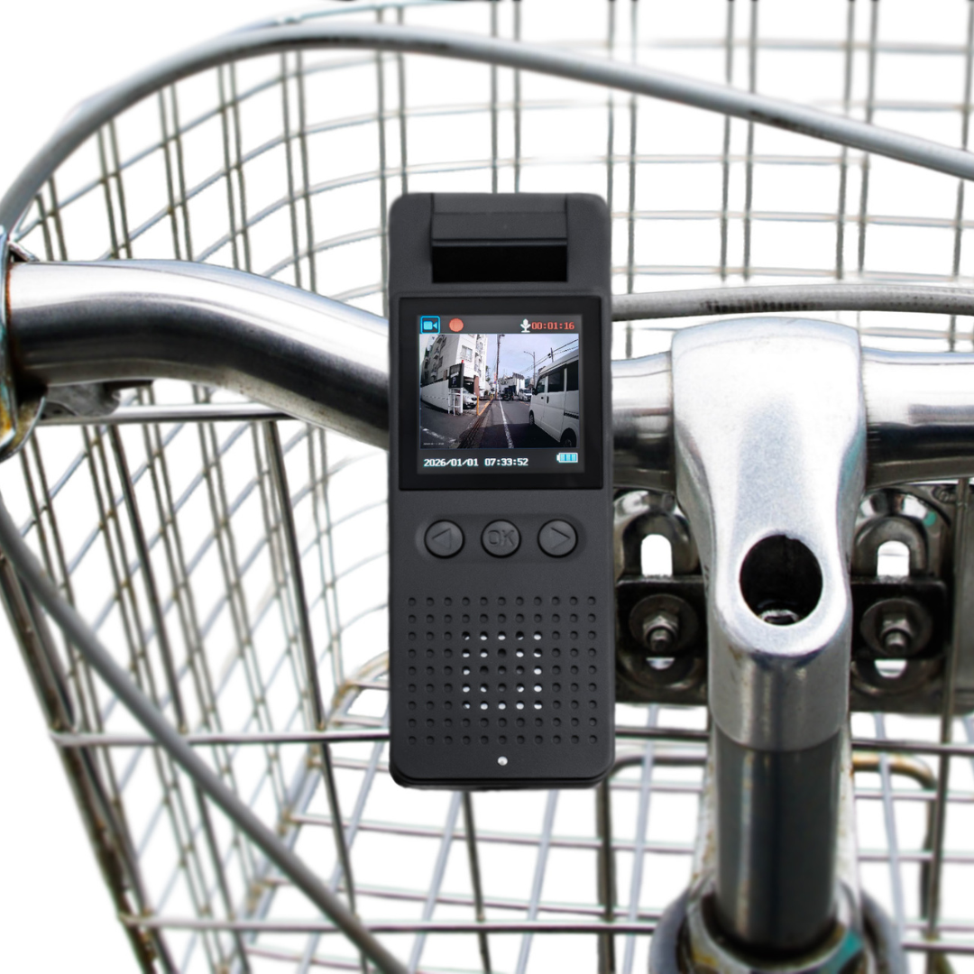 自転車用ドライブレコーダー＆ボイスレコーダー あんしんREC