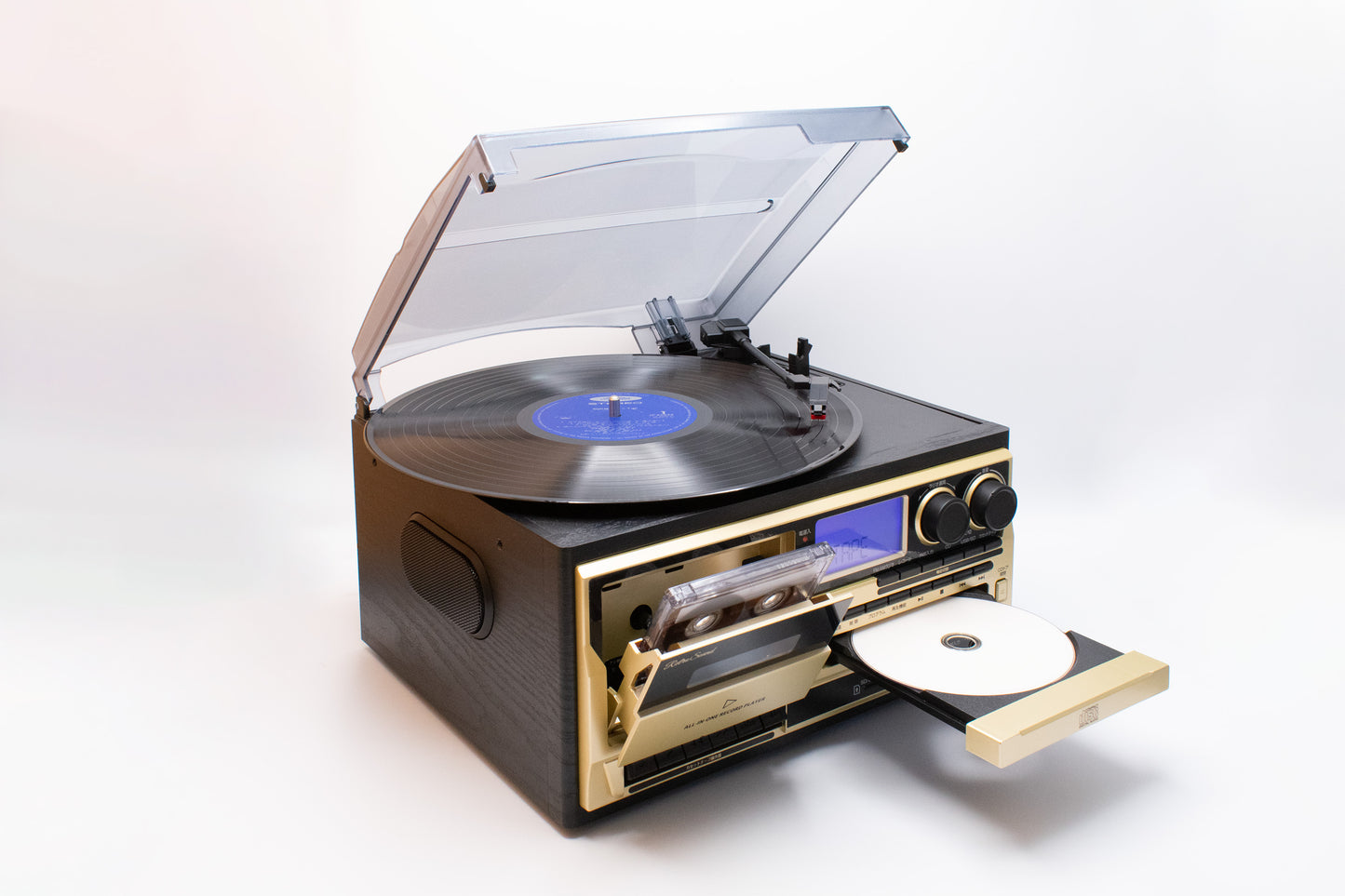 デジタル録音ができるレコードプレーヤー【AR-01G】