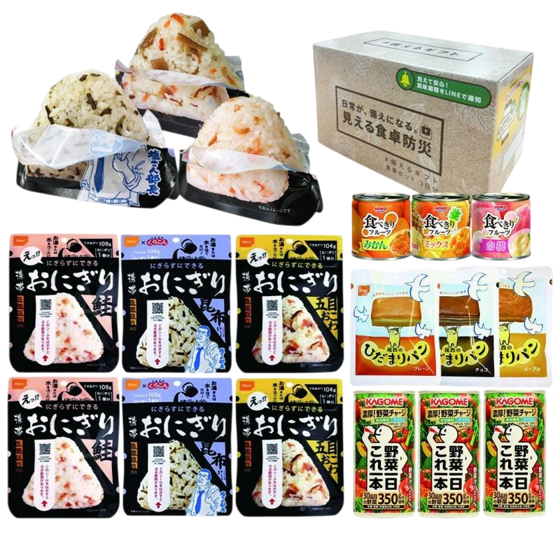 「いつも＋もしも」備蓄セット 3日分（やさしい軽食）YU-C