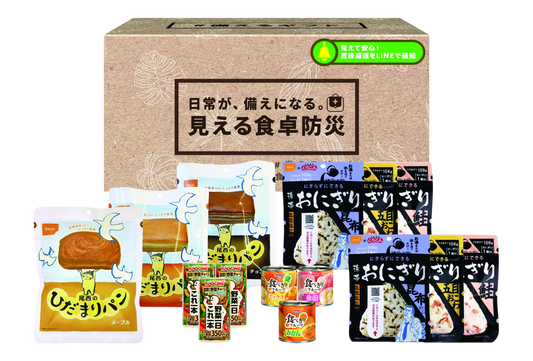「いつも＋もしも」備蓄セット 3日分（やさしい軽食）YU-C